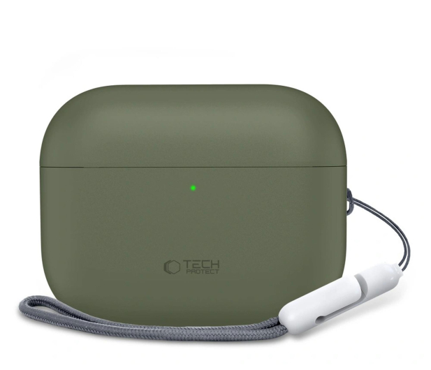 Tech-Protect Silicone Do Apple Airpods Pro 3 Olive Green - 1367334 - zdjęcie 3